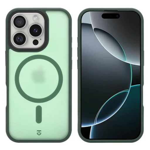  Apple iPhone 16 Pro erdőzöld Tactical MagForce Hypersand tok - 2