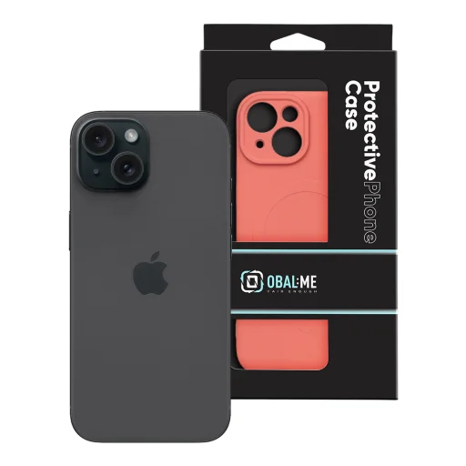 Apple iPhone 15 tehlovočervené puzdro OBAL:ME MagNetix Sculpt - 7