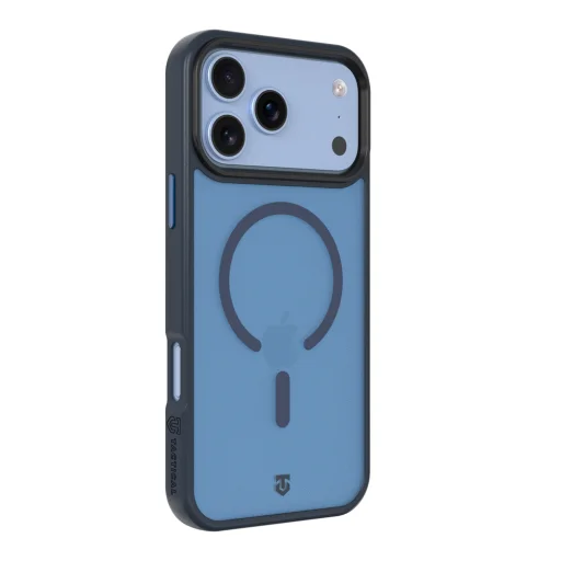 Tmavomodrý kryt Tactical MagForce Hypersand pre Apple iPhone 18 Pro/17 Pro - 2