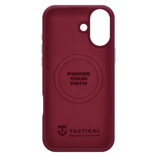 Apple iPhone 17 bordový Tactical MagForce Velvet Smoothie 2.0 silikónový kryt - 2