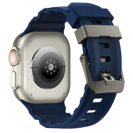 Apple Watch 8/9/10/11/12/SE/Ultra (44/45/46/49 mm) námornícka modrá Tech-Protect Motion remienok - 2