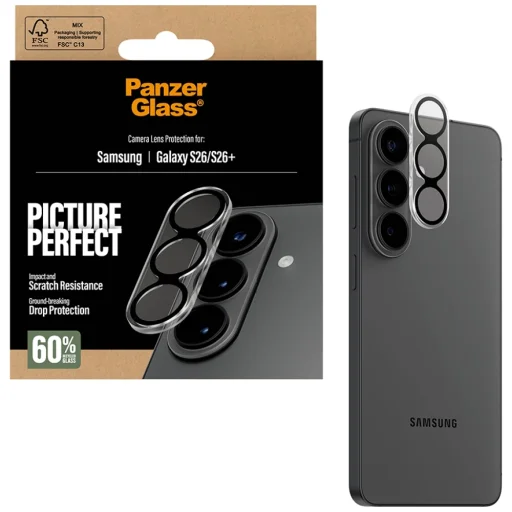  Samsung Galaxy S26 / S26+ PanzerGlass PicturePerfect edzett üveg kameravédő - 4