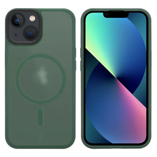 Apple iPhone 13 lesná zelená Tactical MagForce Hypersand puzdro kompatibilné s MagSafe - 2