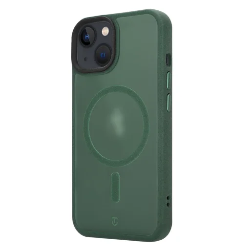 Apple iPhone 13 lesná zelená Tactical MagForce Hypersand puzdro kompatibilné s MagSafe - 5