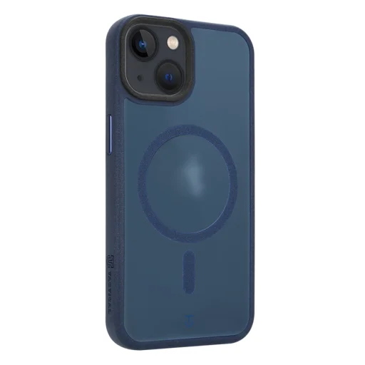 Apple iPhone 13 tmavomodré puzdro Tactical MagForce Hypersand kompatibilné s MagSafe - 3