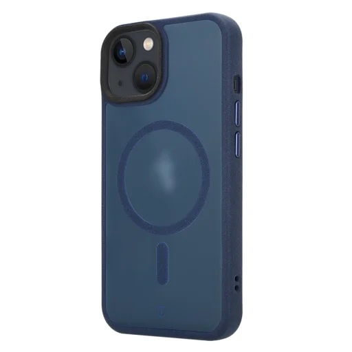 Apple iPhone 13 tmavomodré puzdro Tactical MagForce Hypersand kompatibilné s MagSafe - 5