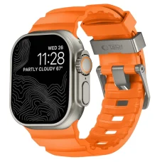Apple Watch 8/9/10/11/12/SE/Ultra 44/45/46/49 mm oranžový remienok Tech-Protect Motion