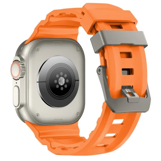 Apple Watch 8/9/10/11/12/SE/Ultra 44/45/46/49 mm oranžový remienok Tech-Protect Motion - 2
