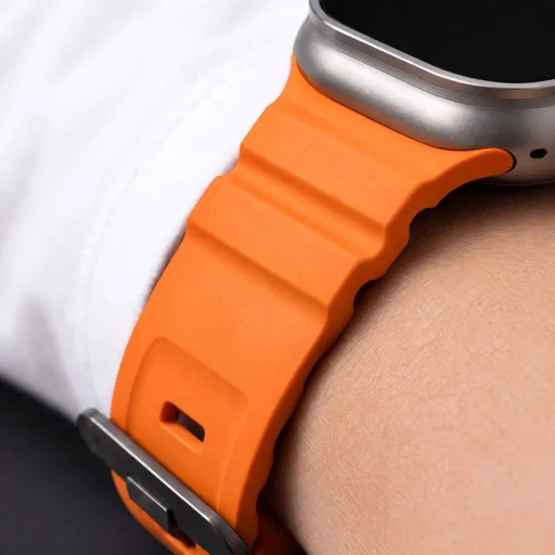 Apple Watch 8/9/10/11/12/SE/Ultra 44/45/46/49 mm oranžový remienok Tech-Protect Motion - 7