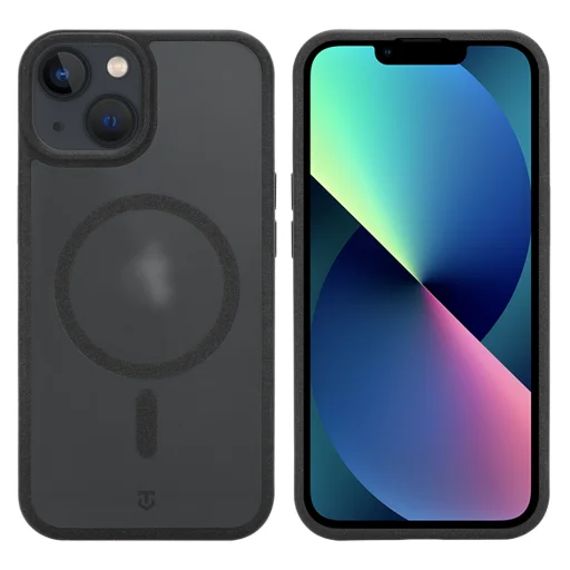 Apple iPhone 13 asfaltovosivý Tactical MagForce Hypersand kryt kompatibilný s MagSafe - 2