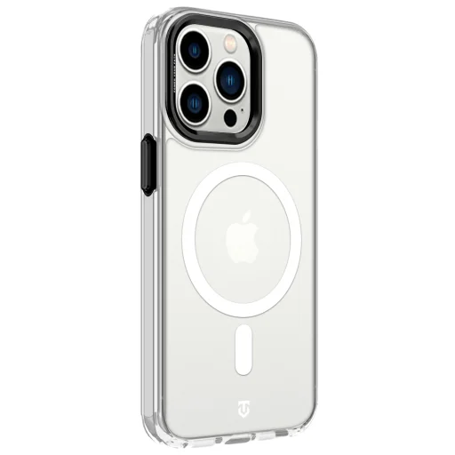 Apple iPhone 13 Pro Tactical MagForce 2.0 priehľadný kryt, čierny - 1