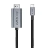 Tech-Protect UltraBoost USB-C – HDMI 2.1 kábel, 8K, 60 Hz, 300 cm, sivý thumbnail