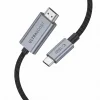 Tech-Protect UltraBoost USB-C – HDMI 2.1 kábel, 8K, 60 Hz, 300 cm, sivý thumbnail