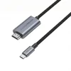 Tech-Protect UltraBoost USB-C – HDMI 2.1 kábel, 8K, 60 Hz, 300 cm, sivý thumbnail