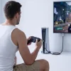 Tech-Protect UltraBoost USB-C – HDMI 2.1 kábel, 8K, 60 Hz, 300 cm, sivý thumbnail