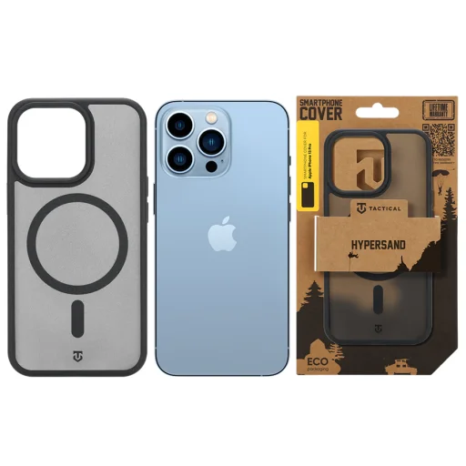 Tactical MagForce Hypersand puzdro kompatibilné s MagSafe pre Apple iPhone 13 Pro, asfaltové - 6