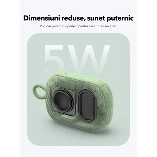 Anker SoundCore Select 4 Go Bluetooth reproduktor, 5 W, zelený (A31X1061) - 8
