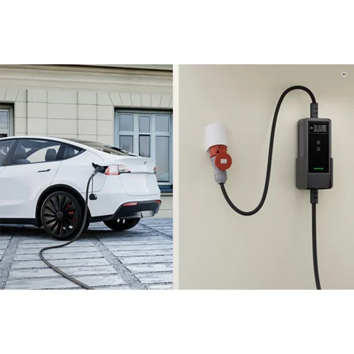 DEPOW deM2D11B10 prenosná nabíjačka pre elektromobily, 11 kW, 7 m kábel - 3