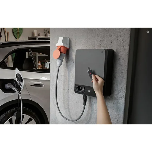 DEPOW deWB11B05A_DL 11 kW nástenná nabíjačka pre elektromobily so 7 m káblom - 6