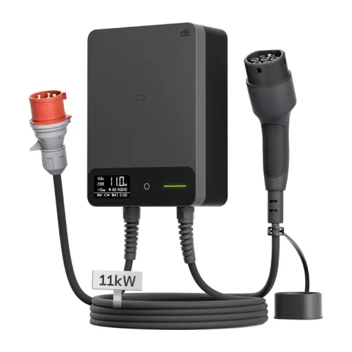 DEPOW deWB11B05A_DL 11 kW nástenná nabíjačka pre elektromobily so 7 m káblom - 1