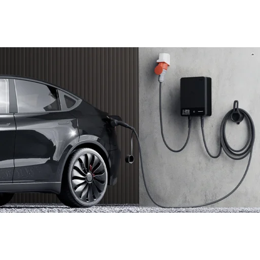 DEPOW deWB22B10A_DL 22 kW nástenná nabíjačka pre elektromobily s 10 m káblom - 2