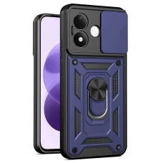 Modré puzdro Techsuit CamShield Series pre Xiaomi Redmi Note 17 4G a Redmi Note 17 5G