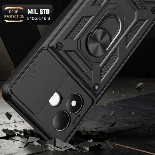 Puzdro Techsuit CamShield Series pre Xiaomi Redmi Note 17 Pro Max modré - 5