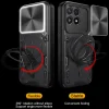 Modré puzdro Techsuit CamGuard Pro pre Xiaomi Poco F9 Pro thumbnail