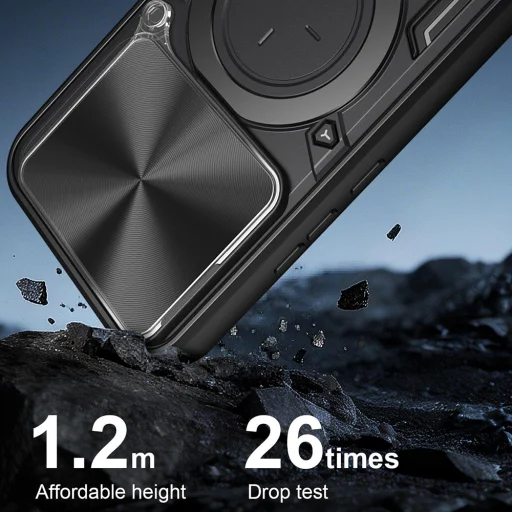 Modré puzdro Techsuit CamGuard Pro pre Xiaomi Poco F9 Pro - 6