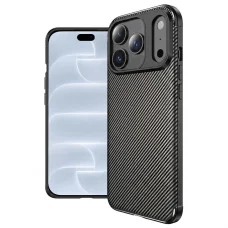 iPhone 18 Pro / iPhone 17 Pro Techsuit CarbonFiber čierne puzdro