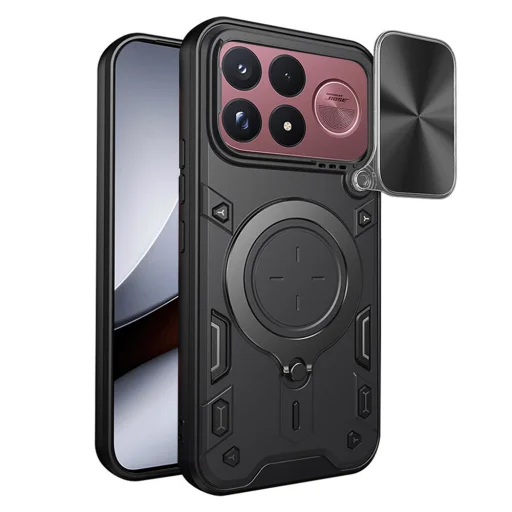 Puzdro Techsuit CamGuard Pro pre Xiaomi Poco F9 Ultra, čierne - 1
