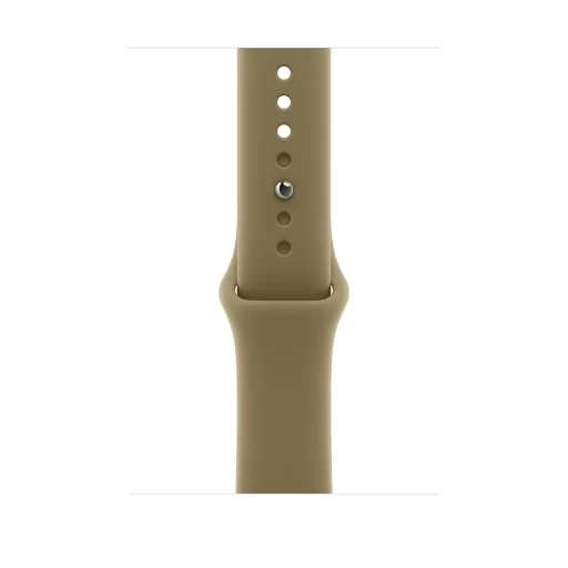 Apple Watch S12 GPS 42 mm s tmavobronzovým hliníkovým puzdrom a olivovozeleným športovým remienkom – S/M (mjef4mp/a) - 3