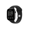 Apple Watch S12 GPS 42 mm s čiernym hliníkovým puzdrom, čiernym športovým remienkom – S/M (mjea4mp/a) thumbnail