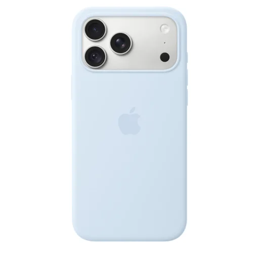 Apple iPhone 18 Pro Max silikónový kryt s MagSafe – svieža modrá (mk934zm/a) - 2