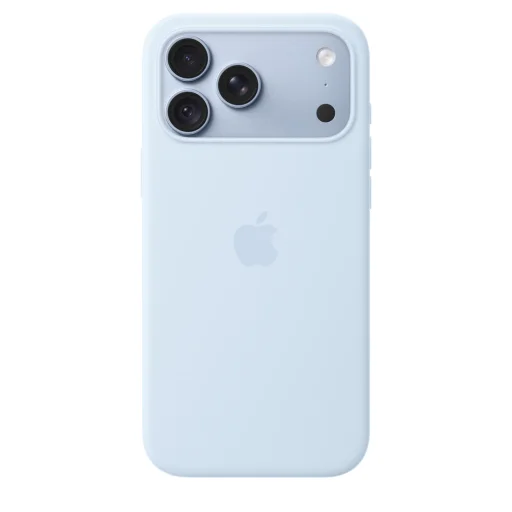 Apple iPhone 18 Pro Max silikónový kryt s MagSafe – svieža modrá (mk934zm/a) - 1