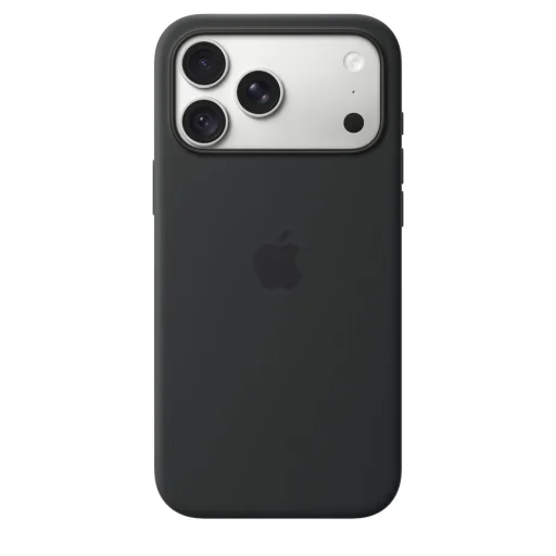 Apple iPhone 18 Pro Max silikónové puzdro čierne s podporou MagSafe (mk954zm/a) - 3