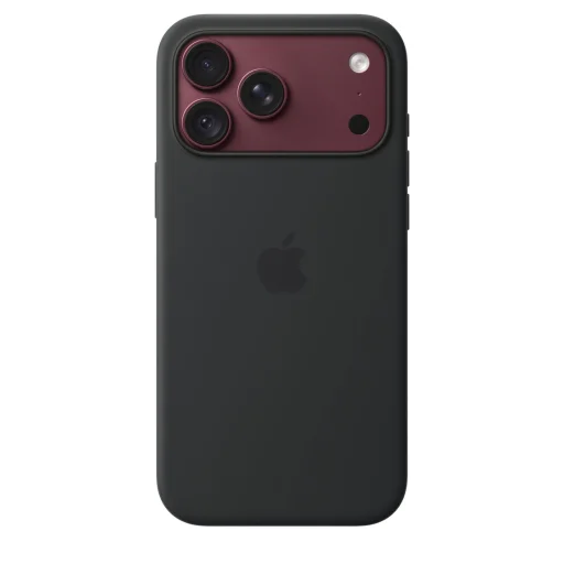 Apple iPhone 18 Pro Max silikónové puzdro čierne s podporou MagSafe (mk954zm/a) - 4