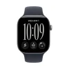 Apple Watch S12 GPS 46 mm s vesmírne sivým hliníkovým puzdrom a tmavomodrým športovým remienkom – M/L (mjej4mp/a) thumbnail