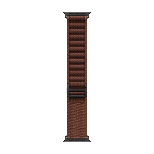Apple Watch Ultra 4 Cellular 49 mm s čiernym titánovým puzdrom a bordovým alpským remienkom – L (mjc24qh/a) - 3