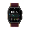 Apple Watch Ultra 4 Cellular 49 mm s čiernym titánovým puzdrom a bordovým remienkom Trail Loop – M/L (mjc44qh/a) thumbnail
