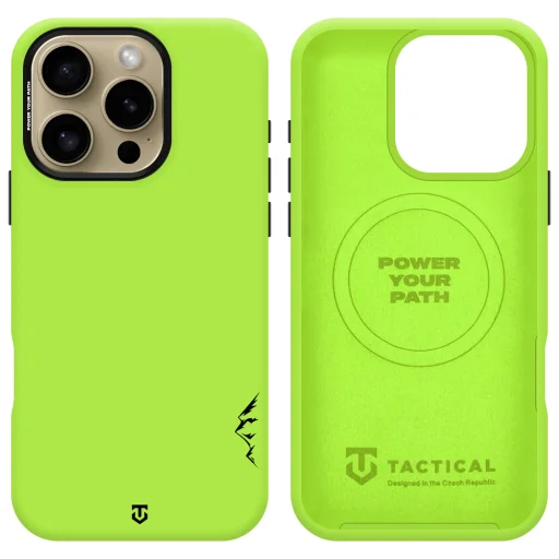 Tactical MagForce Velvet Smoothie 2.0 silikónový kryt pre Apple iPhone 16 Pro avokádovo zelený - 5