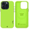Apple iPhone 15 Pro silikónový kryt Tactical MagForce Velvet Smoothie 2.0 – avokádo thumbnail