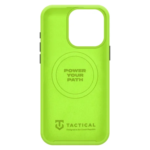 Apple iPhone 15 Pro silikónový kryt Tactical MagForce Velvet Smoothie 2.0 – avokádo - 2
