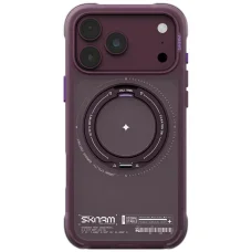 Apple iPhone 18 Pro Max / iPhone 17 Pro Max bordové puzdro SKINARMA ATLAS MagSafe s otočným stojanom