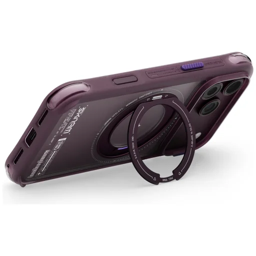 iPhone 18 Pro / iPhone 17 Pro bordové puzdro SKINARMA Atlas MagSafe s 360° otočným stojanom - 5