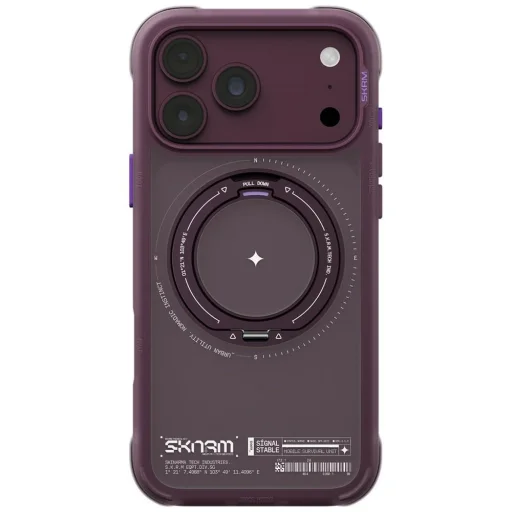 Apple iPhone 18 Pro Max / iPhone 17 Pro Max bordové puzdro SKINARMA ATLAS MagSafe s otočným stojanom - 1
