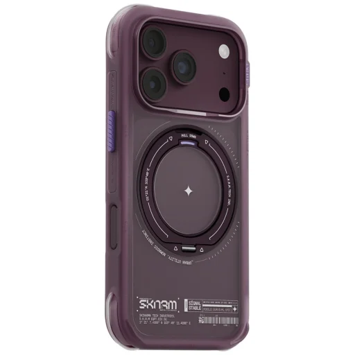 iPhone 18 Pro / iPhone 17 Pro bordové puzdro SKINARMA Atlas MagSafe s 360° otočným stojanom - 2