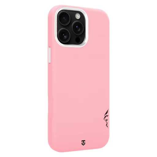 Apple iPhone 16 Pro Max Tactical MagForce Velvet Smoothie 2.0 MagSafe kompatibilný silikónový kryt, ružový panter - 3