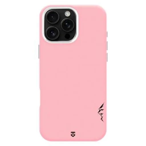 Apple iPhone 16 Pro Max Tactical MagForce Velvet Smoothie 2.0 MagSafe kompatibilný silikónový kryt, ružový panter - 1