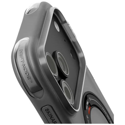 iPhone 18 Pro / 17 Pro SKINARMA Atlas MagSafe puzdro s 360° otočným stojanom, čierne - 4